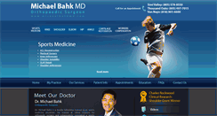Desktop Screenshot of michaelbahkmd.com
